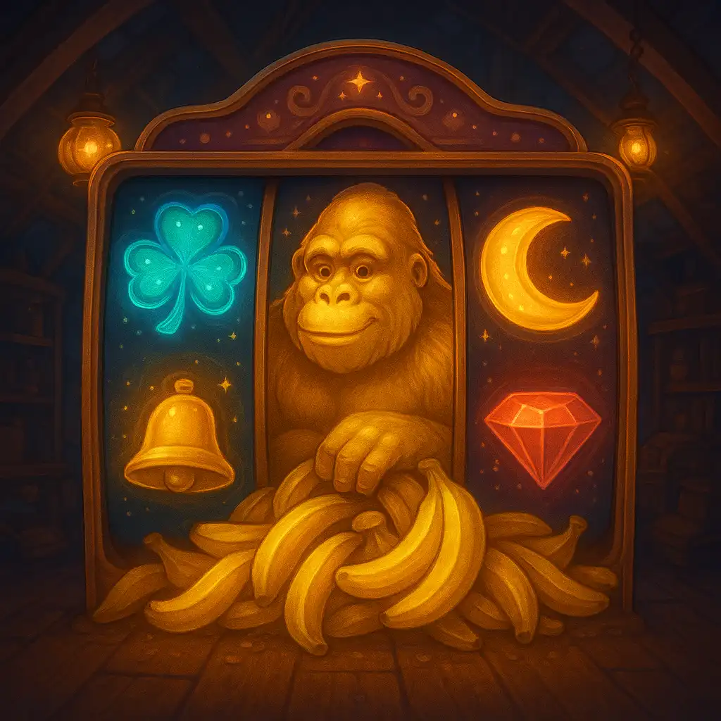 King Kong Cash Even Bigger Bananas 4 slot artwork
