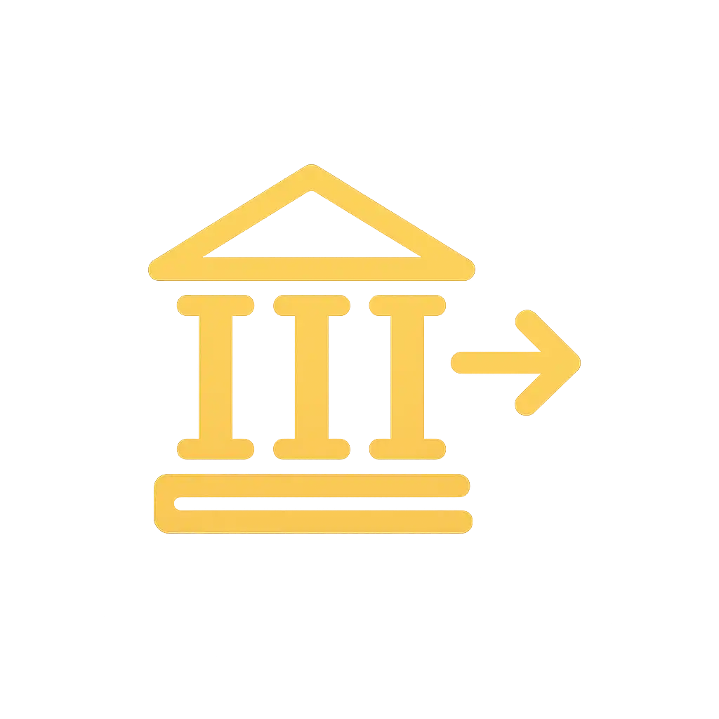 Bank transfer icon